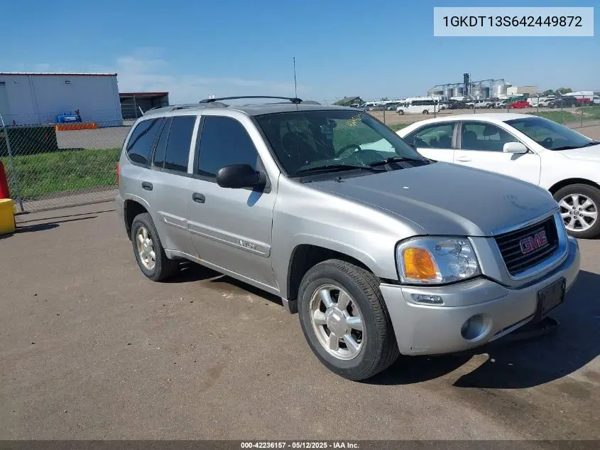 2004 GMC Envoy Sle VIN: 1GKDT13S642449872 Lot: 42236157