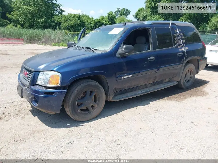 2004 GMC Envoy Xuv Sle VIN: 1GKET12S246166691 Lot: 42460473