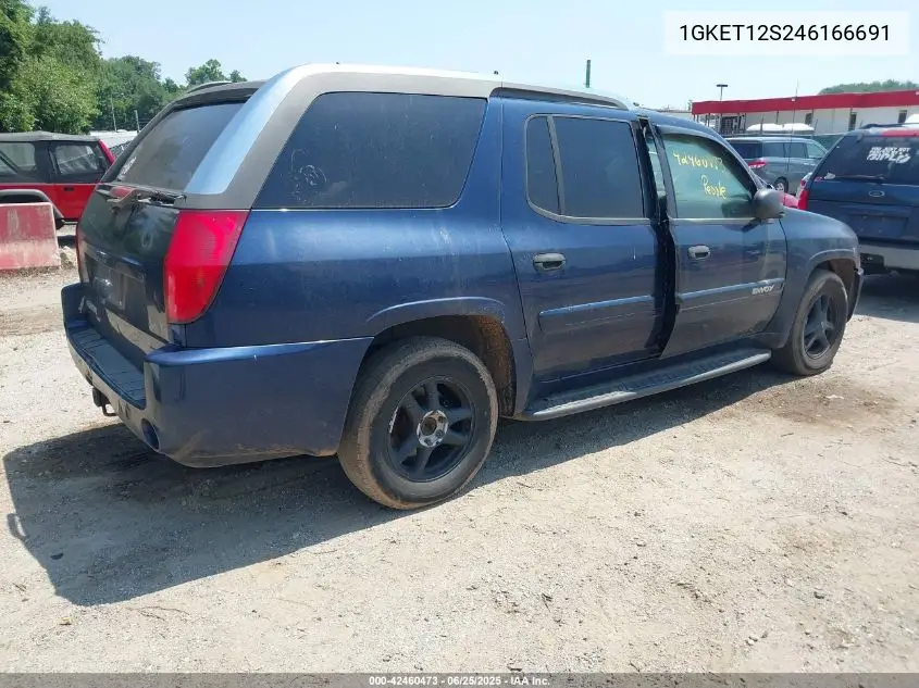 2004 GMC Envoy Xuv Sle VIN: 1GKET12S246166691 Lot: 42460473