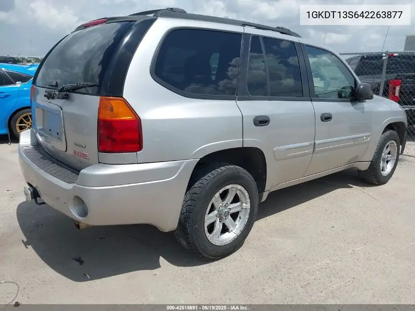 2004 GMC Envoy Sle VIN: 1GKDT13S642263877 Lot: 42518691