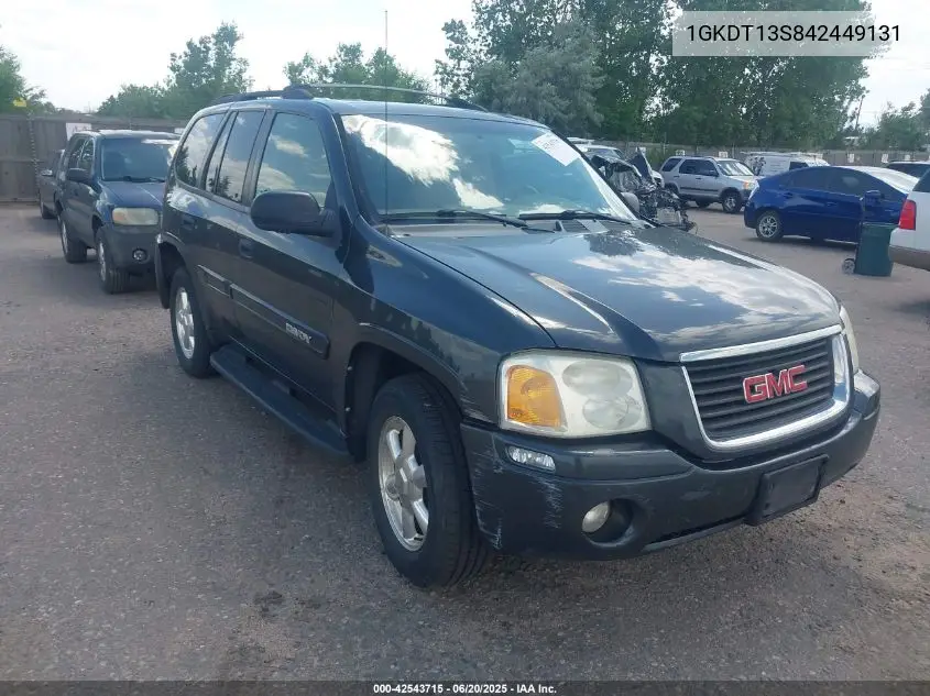 2004 GMC Envoy VIN: 1GKDT13S842449131 Lot: 42543715