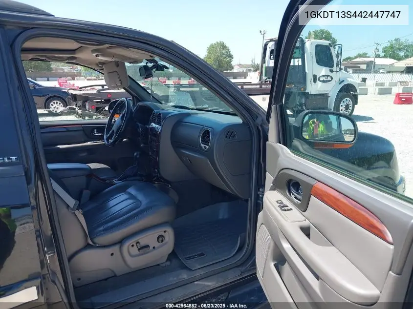 2004 GMC Envoy Slt VIN: 1GKDT13S442447747 Lot: 42564882