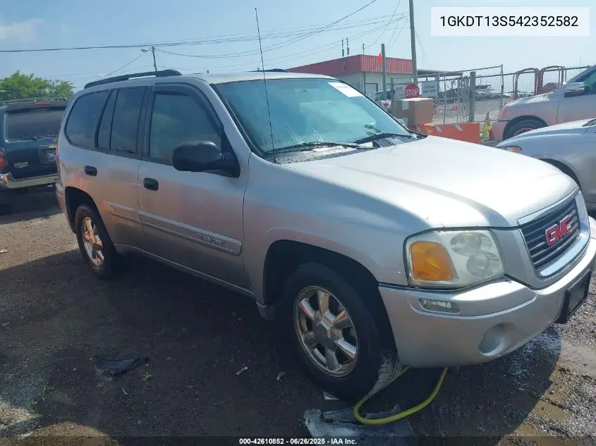 2004 GMC Envoy Sle VIN: 1GKDT13S542352582 Lot: 42610852