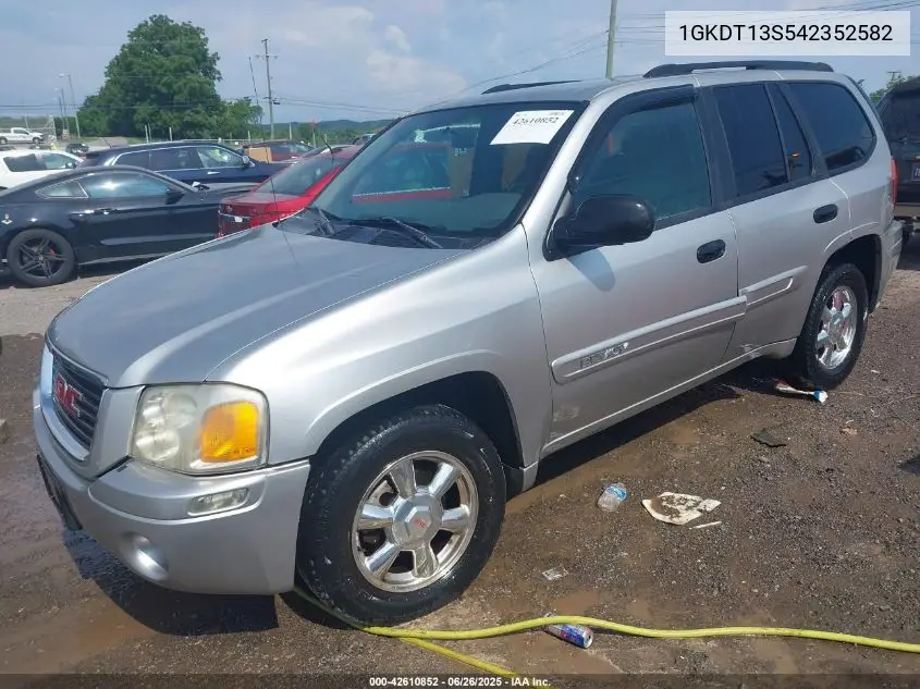 2004 GMC Envoy Sle VIN: 1GKDT13S542352582 Lot: 42610852