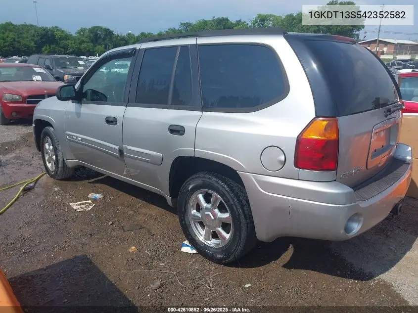 2004 GMC Envoy Sle VIN: 1GKDT13S542352582 Lot: 42610852