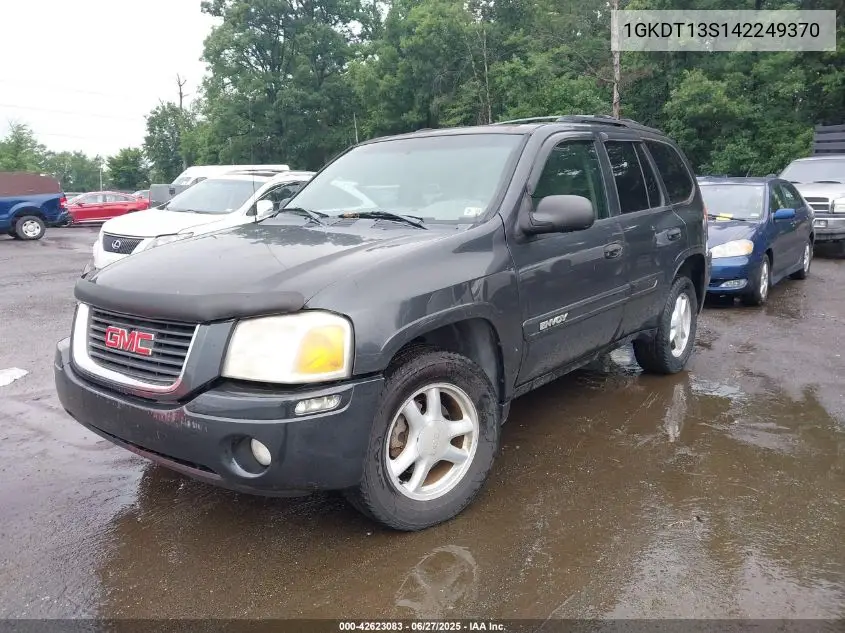 2004 GMC Envoy Sle VIN: 1GKDT13S142249370 Lot: 42623083
