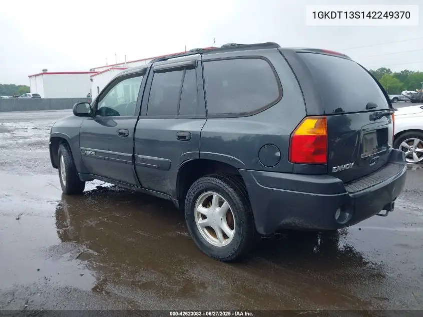 2004 GMC Envoy Sle VIN: 1GKDT13S142249370 Lot: 42623083