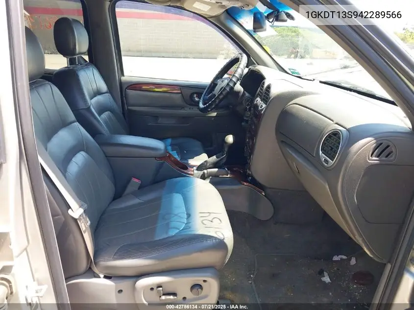 2004 GMC Envoy Slt VIN: 1GKDT13S942289566 Lot: 42786134
