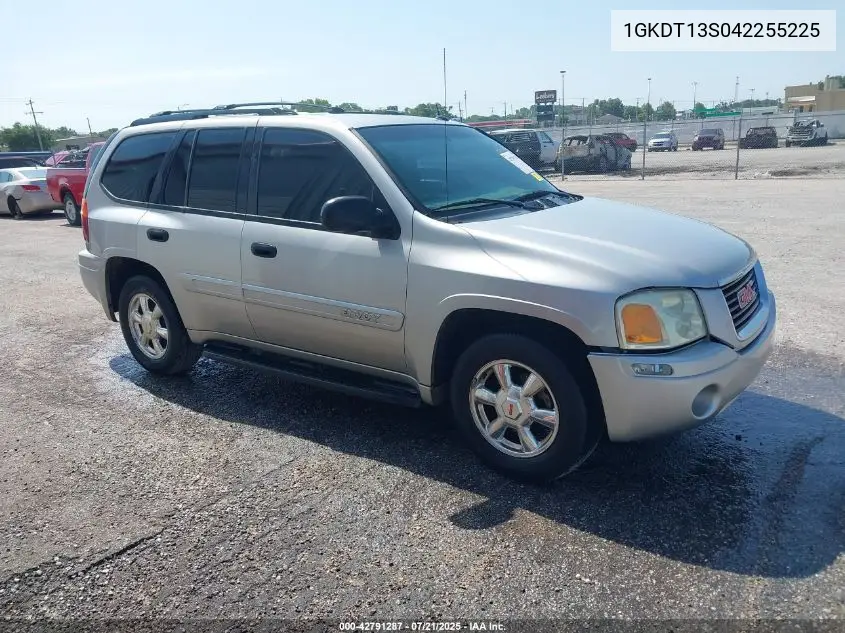 2004 GMC Envoy Sle VIN: 1GKDT13S042255225 Lot: 42791287