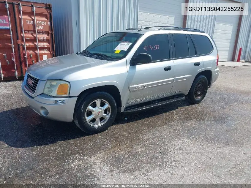 2004 GMC Envoy Sle VIN: 1GKDT13S042255225 Lot: 42791287