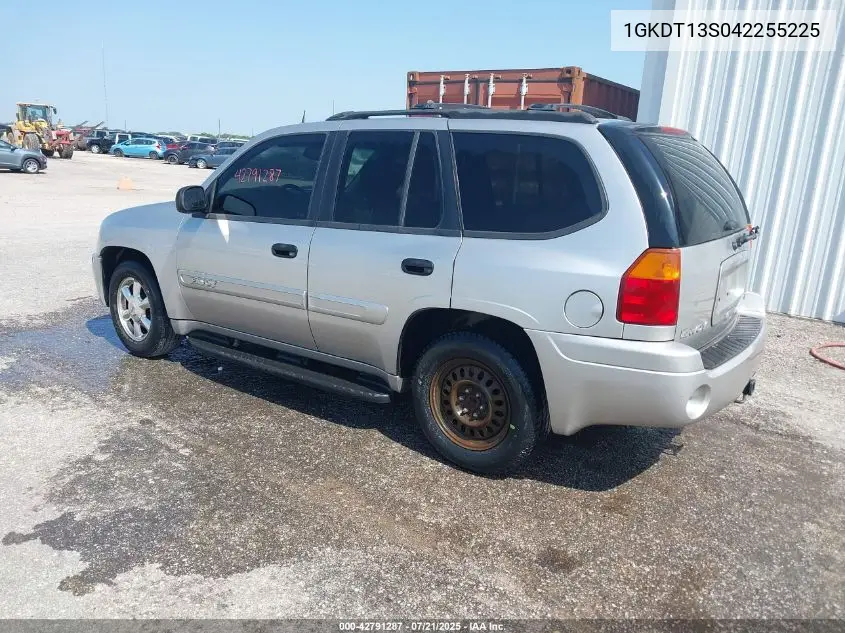 2004 GMC Envoy Sle VIN: 1GKDT13S042255225 Lot: 42791287