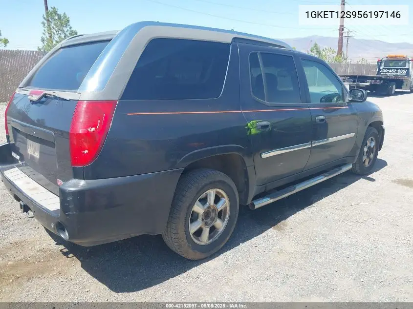 2005 GMC Envoy Xuv Sle VIN: 1GKET12S956197146 Lot: 42152097