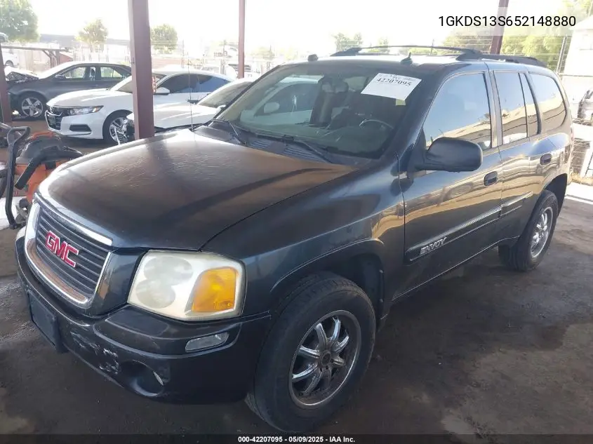 2005 GMC Envoy Sle VIN: 1GKDS13S652148880 Lot: 42207095