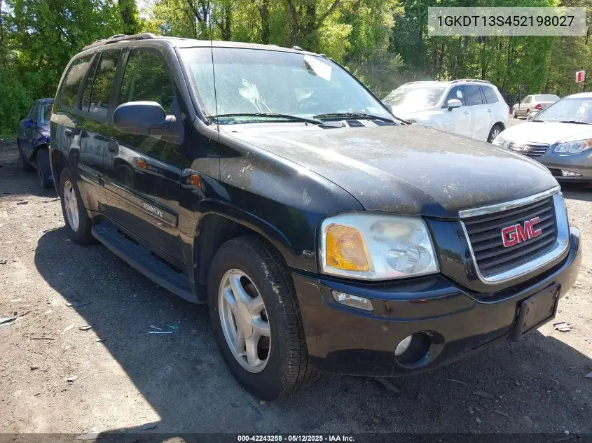 2005 GMC Envoy Sle VIN: 1GKDT13S452198027 Lot: 42243258