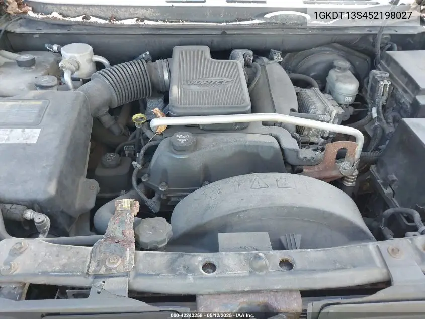 2005 GMC Envoy Sle VIN: 1GKDT13S452198027 Lot: 42243258