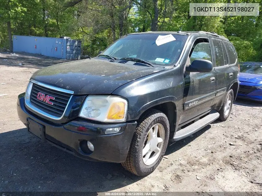 2005 GMC Envoy Sle VIN: 1GKDT13S452198027 Lot: 42243258