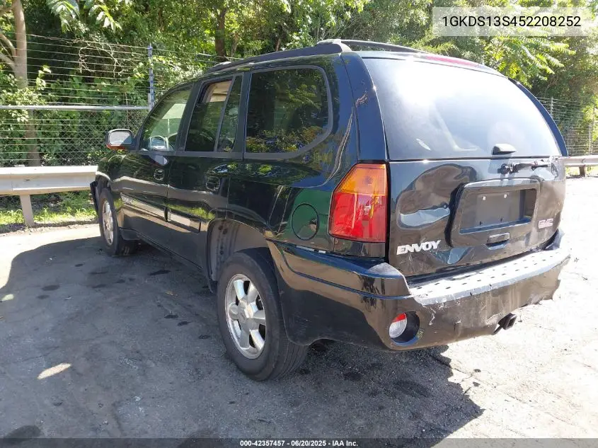2005 GMC Envoy Slt VIN: 1GKDS13S452208252 Lot: 42357457