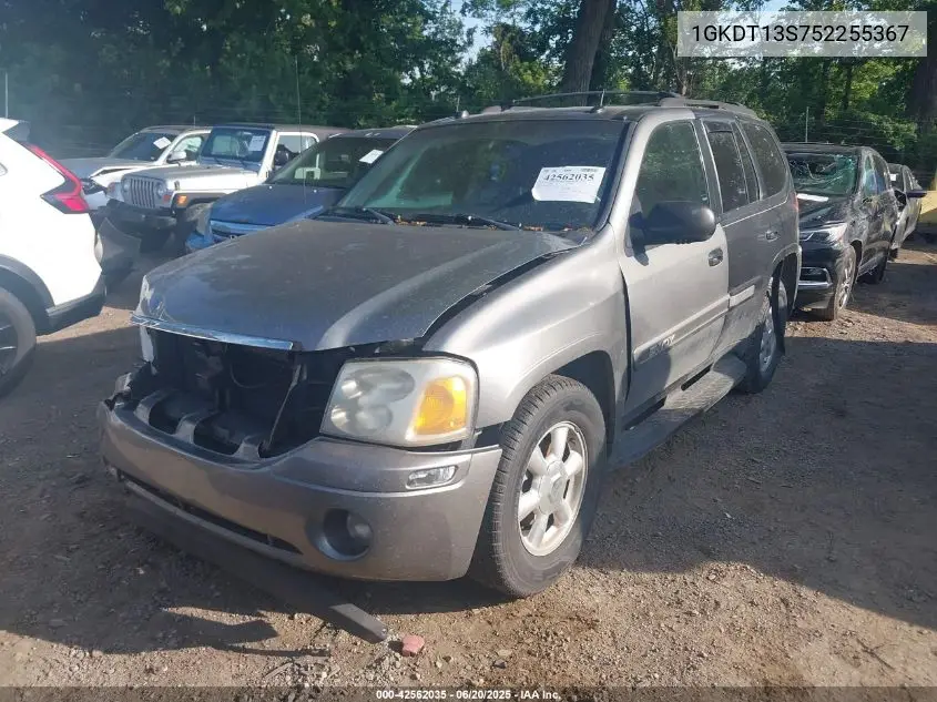 2005 GMC Envoy Slt VIN: 1GKDT13S752255367 Lot: 42562035