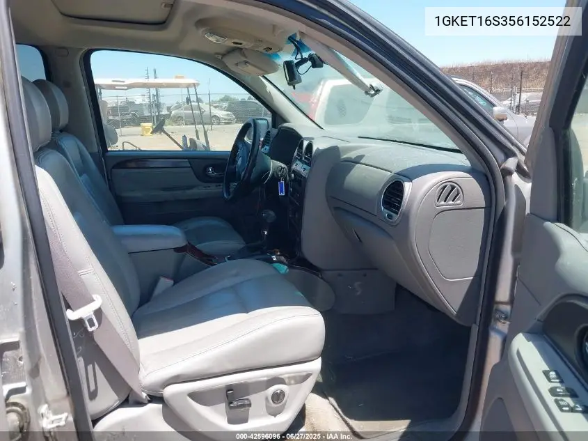2005 GMC Envoy Xl Slt VIN: 1GKET16S356152522 Lot: 42596096