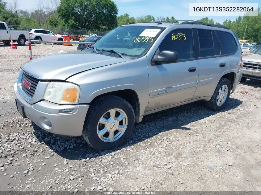 2005 GMC Envoy Sle VIN: 1GKDT13S352282064 Lot: 42680393