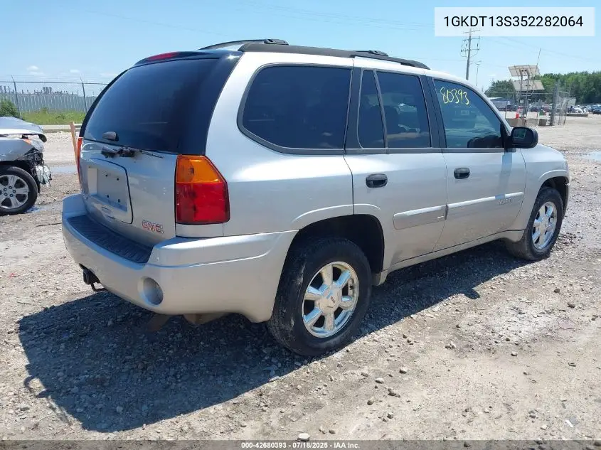 2005 GMC Envoy Sle VIN: 1GKDT13S352282064 Lot: 42680393