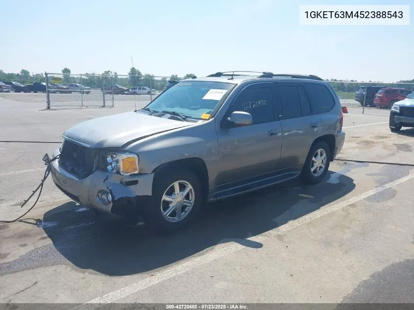 2005 GMC Envoy Denali VIN: 1GKET63M452388543 Lot: 42720480