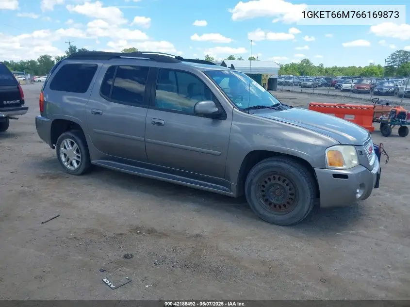 2006 GMC Envoy Xl Denali VIN: 1GKET66M766169873 Lot: 42188492