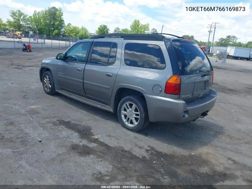 2006 GMC Envoy Xl Denali VIN: 1GKET66M766169873 Lot: 42188492