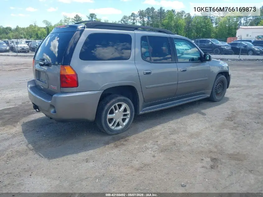 2006 GMC Envoy Xl Denali VIN: 1GKET66M766169873 Lot: 42188492