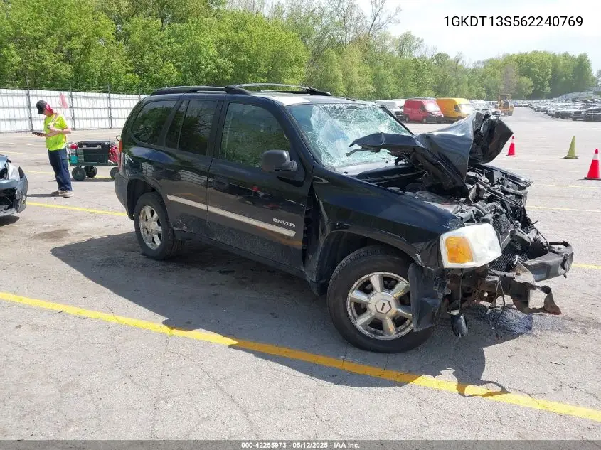 2006 GMC Envoy Sle VIN: 1GKDT13S562240769 Lot: 42255973