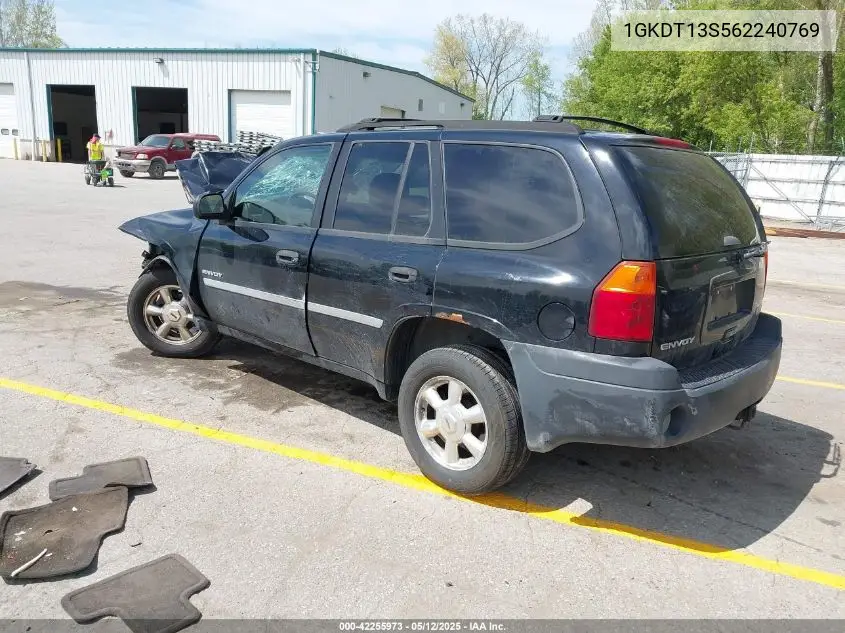 2006 GMC Envoy Sle VIN: 1GKDT13S562240769 Lot: 42255973