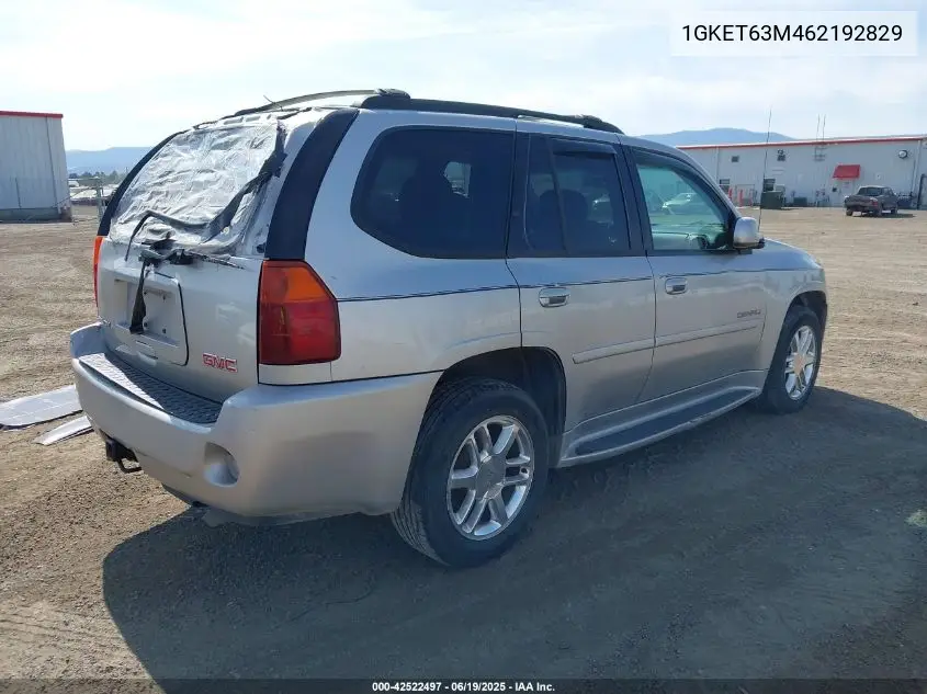 2006 GMC Envoy Denali VIN: 1GKET63M462192829 Lot: 42522497