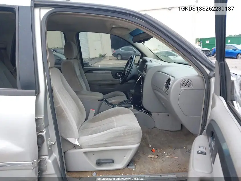 2006 GMC Envoy Sle VIN: 1GKDS13S262230137 Lot: 42587488