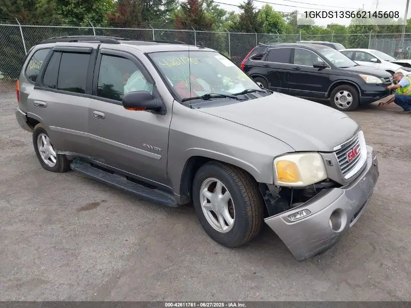 2006 GMC Envoy Slt VIN: 1GKDS13S662145608 Lot: 42611761