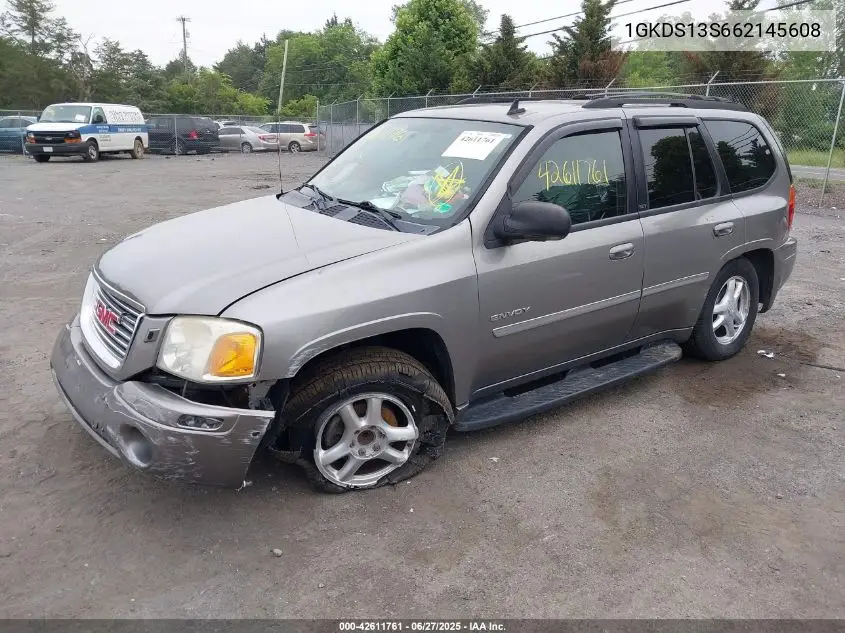 2006 GMC Envoy Slt VIN: 1GKDS13S662145608 Lot: 42611761