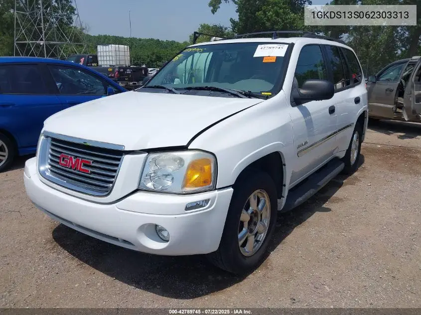 2006 GMC Envoy Sle VIN: 1GKDS13S062303313 Lot: 42789745