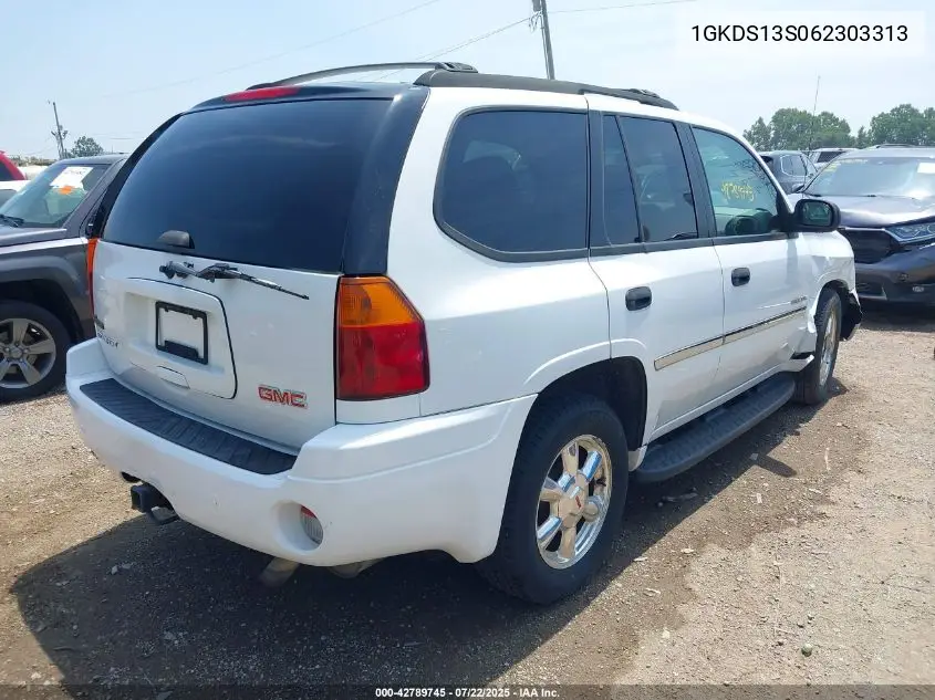2006 GMC Envoy Sle VIN: 1GKDS13S062303313 Lot: 42789745