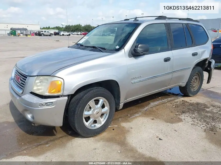 2006 GMC Envoy Sle VIN: 1GKDS13S462213811 Lot: 42792468