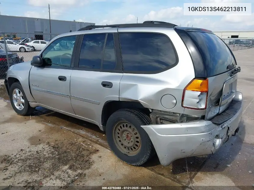 2006 GMC Envoy Sle VIN: 1GKDS13S462213811 Lot: 42792468