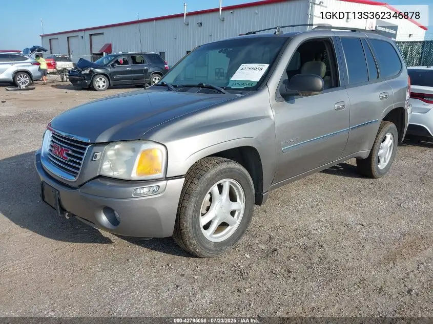 2006 GMC Envoy Slt VIN: 1GKDT13S362346878 Lot: 42795058