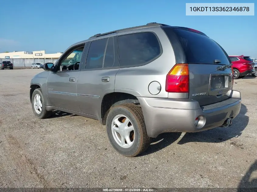 2006 GMC Envoy Slt VIN: 1GKDT13S362346878 Lot: 42795058