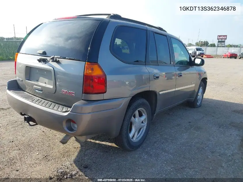 2006 GMC Envoy Slt VIN: 1GKDT13S362346878 Lot: 42795058