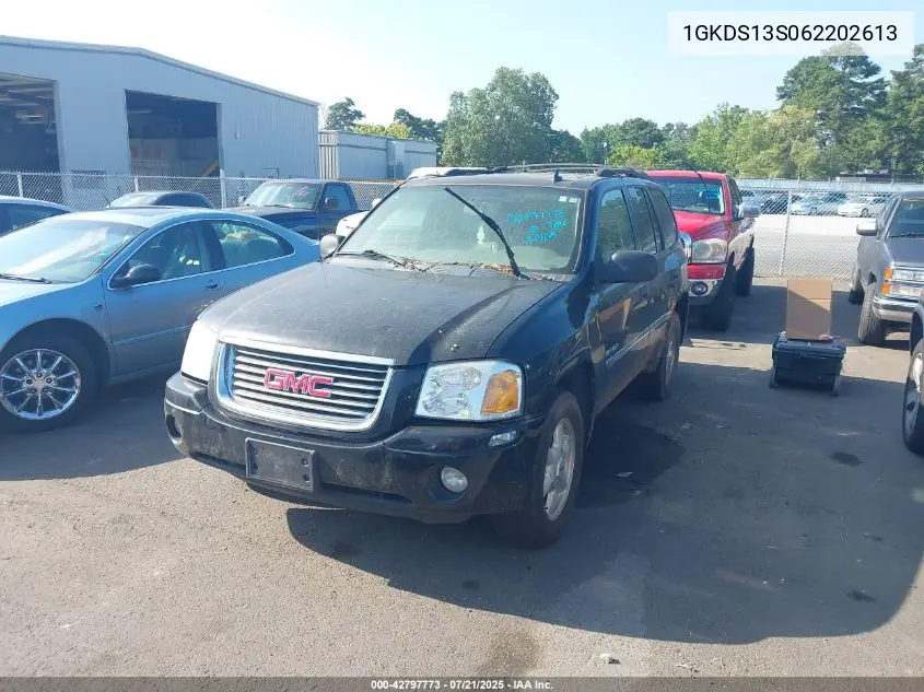 2006 GMC Envoy Sle VIN: 1GKDS13S062202613 Lot: 42797773