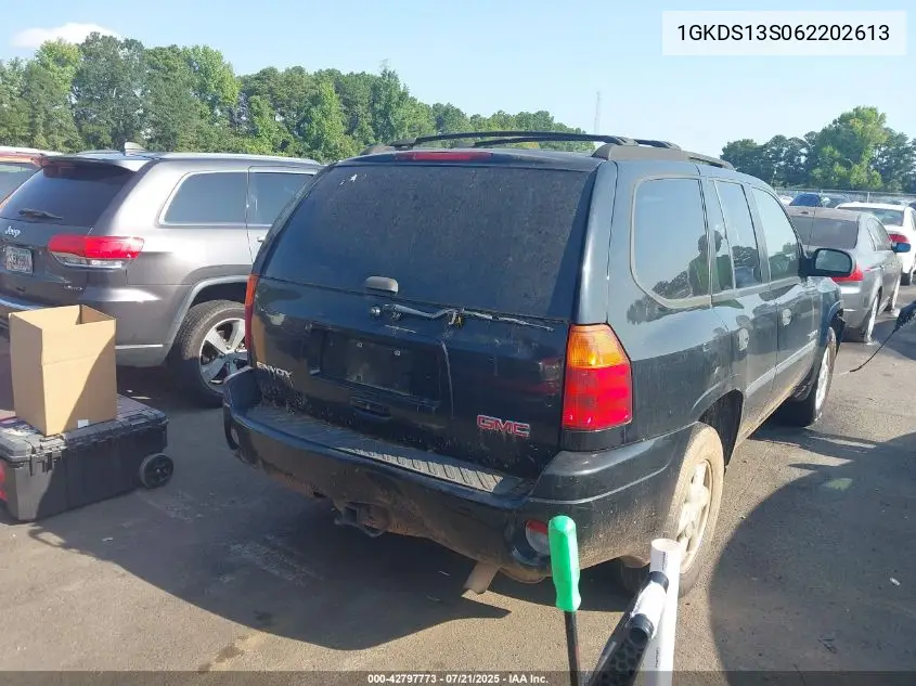 2006 GMC Envoy Sle VIN: 1GKDS13S062202613 Lot: 42797773
