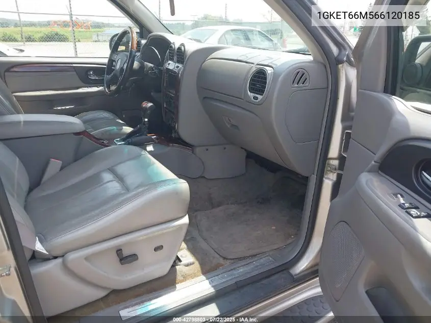 2006 GMC Envoy Xl Denali VIN: 1GKET66M566120185 Lot: 42798803