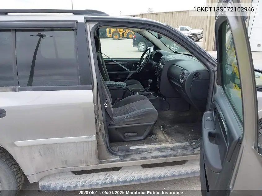 2007 GMC Envoy Sle VIN: 1GKDT13S072102946 Lot: 20207401