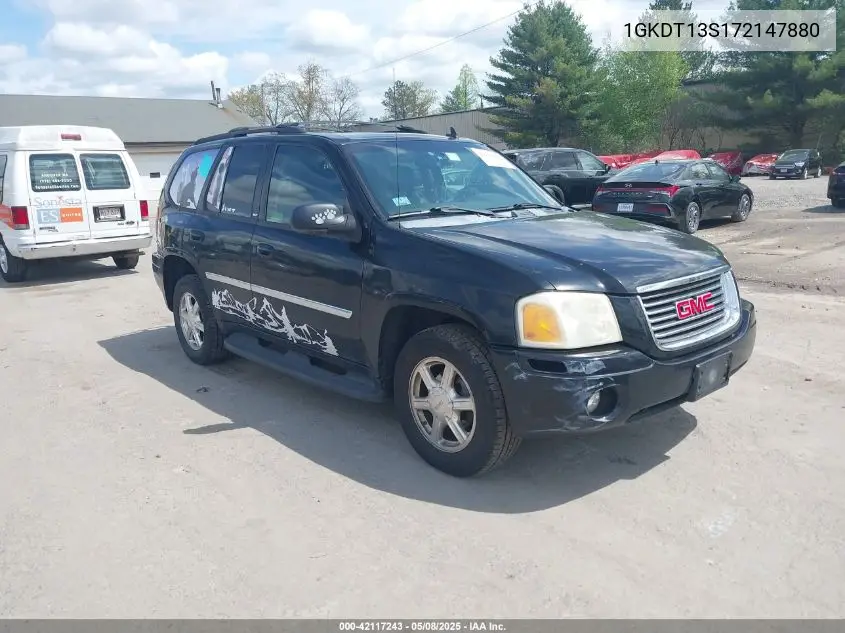 2007 GMC Envoy Slt VIN: 1GKDT13S172147880 Lot: 42117243