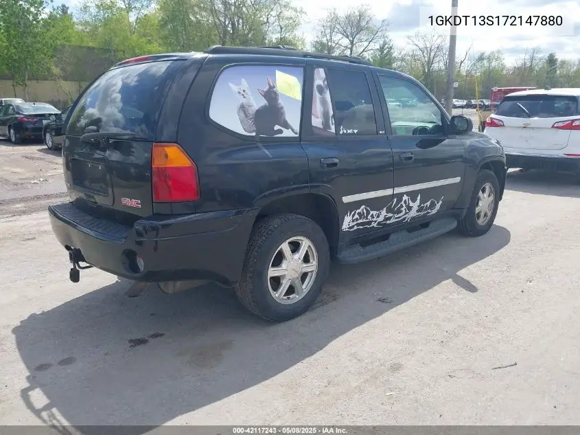 2007 GMC Envoy Slt VIN: 1GKDT13S172147880 Lot: 42117243