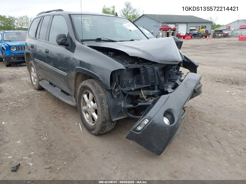 2007 GMC Envoy Sle VIN: 1GKDS13S572214421 Lot: 42186747