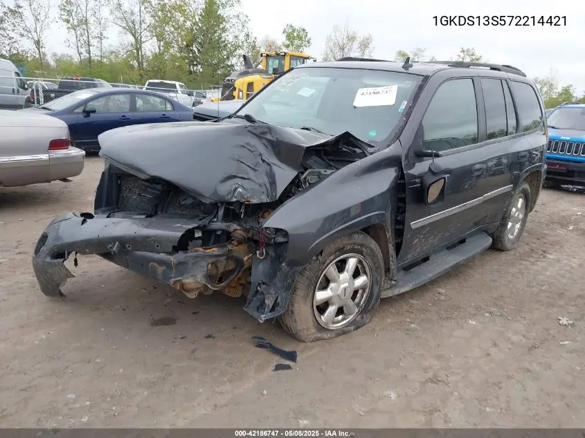 2007 GMC Envoy Sle VIN: 1GKDS13S572214421 Lot: 42186747
